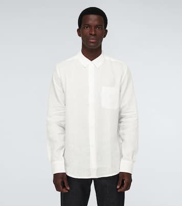Monaco linen shirt | Derek Rose