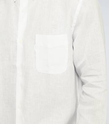 Monaco linen shirt | Derek Rose