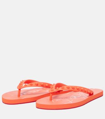 Loubi Flip thong sandals | Christian Louboutin