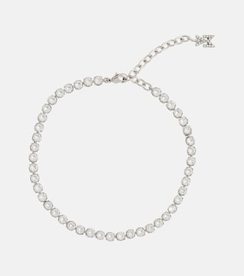 Fußkettchen mit Kristallen | Amina Muaddi