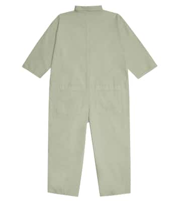 Cosmos cotton jumpsuit | Caramel