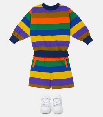 Alwy striped cotton shorts | Molo