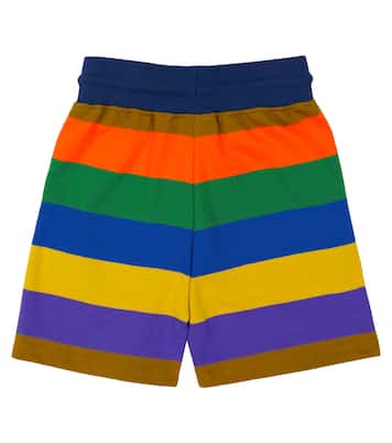 Alwy striped cotton shorts | Molo