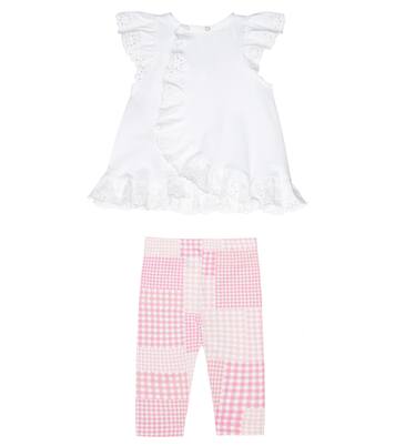 Baby cotton top and leggings set | Polo Ralph Lauren Kids