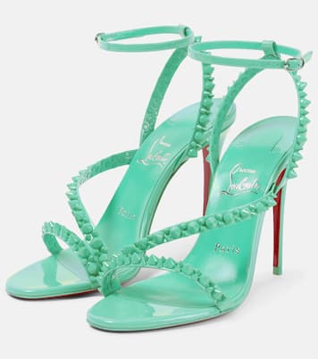 Mafaldina Spikes 100 leather sandals | Christian Louboutin