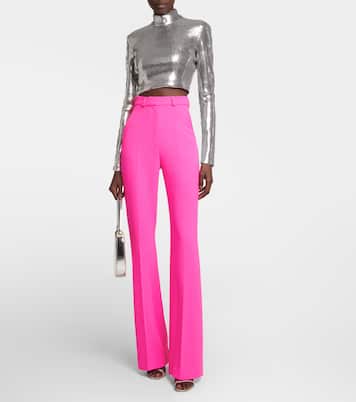 Schlaghose aus einem Wollgemisch | David Koma