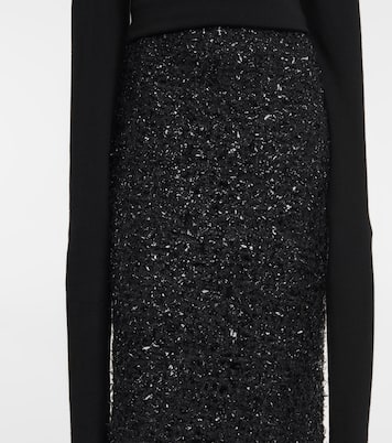 Maxirock aus Bouclé | The Row