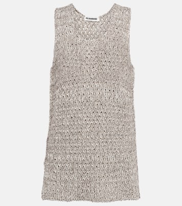 Top aus einem Baumwollgemisch | Jil Sander