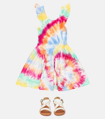 Cloudia ruffle-detail cotton dress | Molo