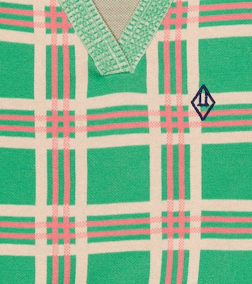 Pull sans manches en jacquard de coton | The Animals Observatory