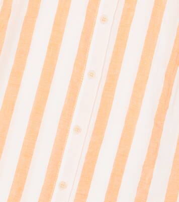 Star striped cotton and linen shirt | Morley