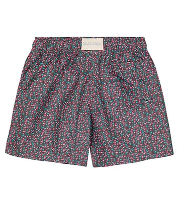 Mikonos printed swim shorts | Suncracy