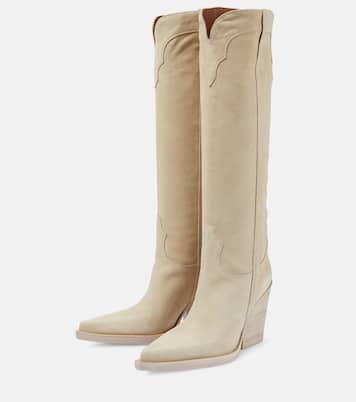 Stiefel El Dorado aus Veloursleder | Paris Texas