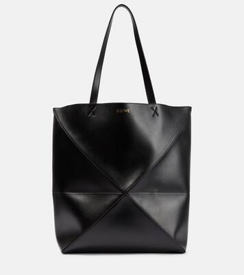 Tote Bag Puzzle Fold XL aus Leder | Loewe