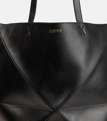 Tote Bag Puzzle Fold XL aus Leder | Loewe