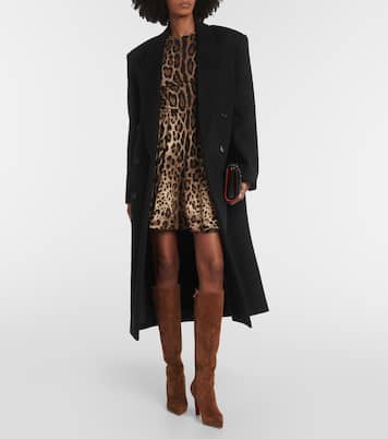 Condora Botta 85 suede knee-high boots | Christian Louboutin