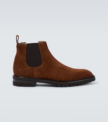 Bottines Chelsea Brompton en daim | Manolo Blahnik