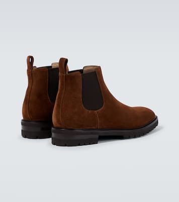 Bottines Chelsea Brompton en daim | Manolo Blahnik