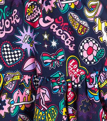 Printed cotton skirt | Marc Jacobs Kids