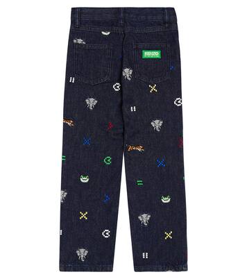 Embroidered jeans | Kenzo Kids