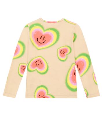 Rose heart-print cotton T-shirt | Molo