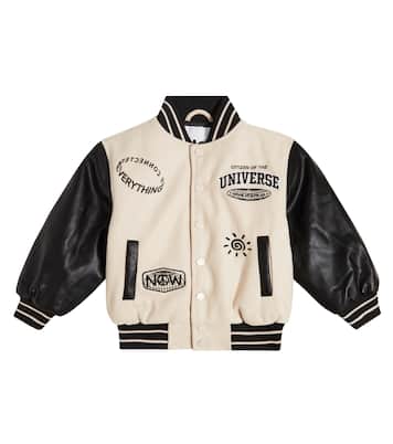 Hani wool-blend varsity jacket | Molo