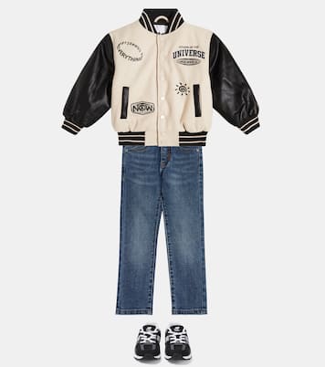 Hani wool-blend varsity jacket | Molo