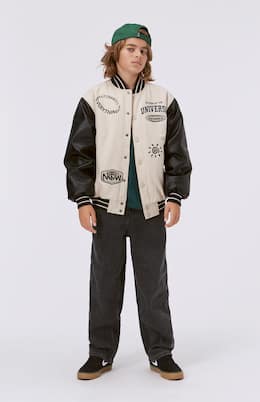 Hani wool-blend varsity jacket | Molo