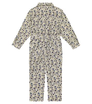 Bertie floral corduroy jumpsuit | Bonpoint