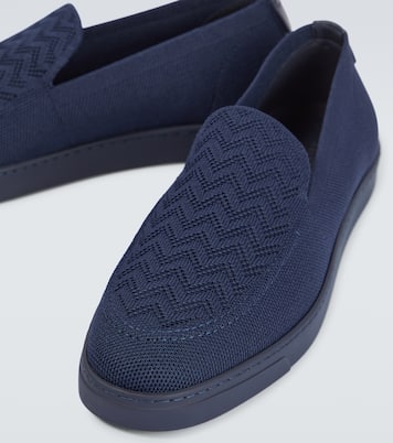 Zapatillas slip-on de lona | Giorgio Armani