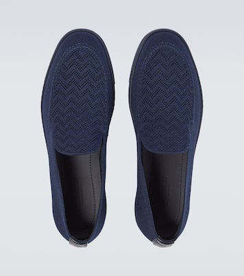 Zapatillas slip-on de lona | Giorgio Armani