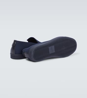 Zapatillas slip-on de lona | Giorgio Armani