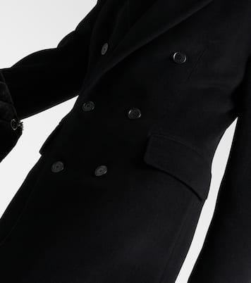 Mantel Cinched aus einem Kaschmirgemisch | Balenciaga