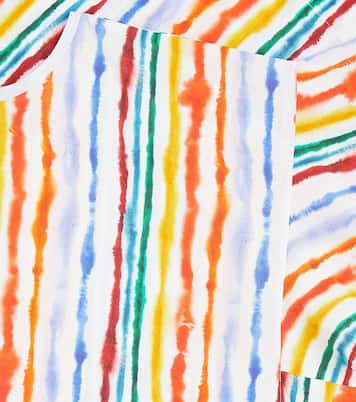Cayla tie-dye striped cotton top | Molo