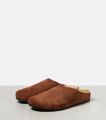 Hugo suede mules | The Row