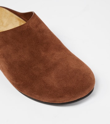 Hugo suede mules | The Row