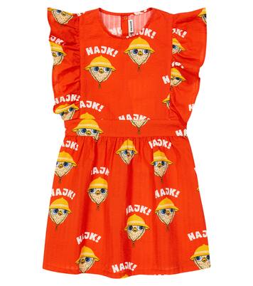 Ruffled cotton dress | Mini Rodini