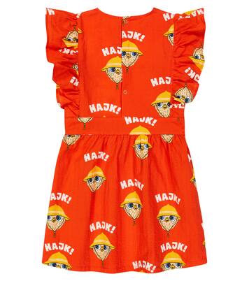 Ruffled cotton dress | Mini Rodini