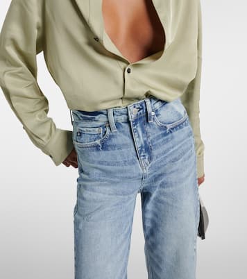 New Alexxis high-rise wide-leg jeans | AG Jeans