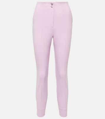 Pantaloni slim cropped Kean a vita alta | Veronica Beard