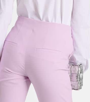 Pantaloni slim cropped Kean a vita alta | Veronica Beard