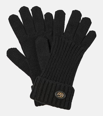 Double G wool and cashmere gloves | Gucci