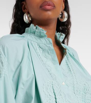 Robe brodée en coton | Juliet Dunn