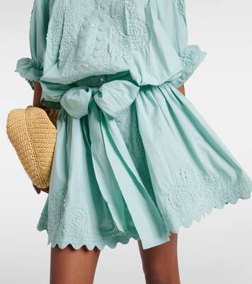 Robe brodée en coton | Juliet Dunn