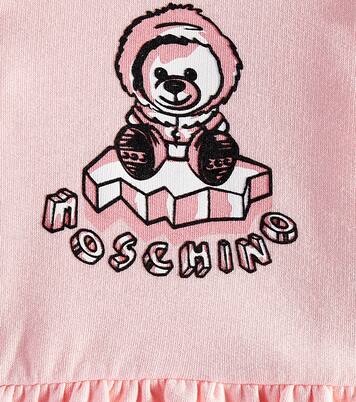Baby Teddy Bear cotton dress | Moschino Kids