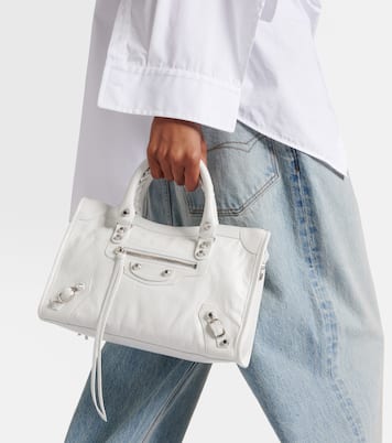 Le City Small leather tote bag | Balenciaga