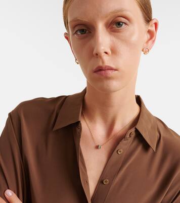 Collana Vesta in oro 18kt con zaffiri e acquamarina  | Spinelli Kilcollin