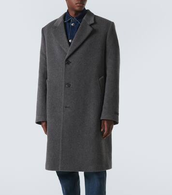Virgin wool overcoat | Prada