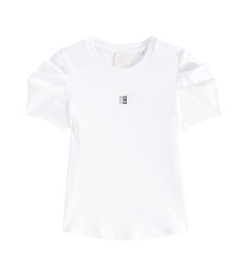 Logo cotton jersey T-shirt | Givenchy Kids