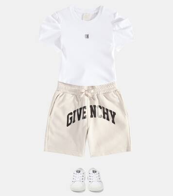 Logo cotton jersey T-shirt | Givenchy Kids